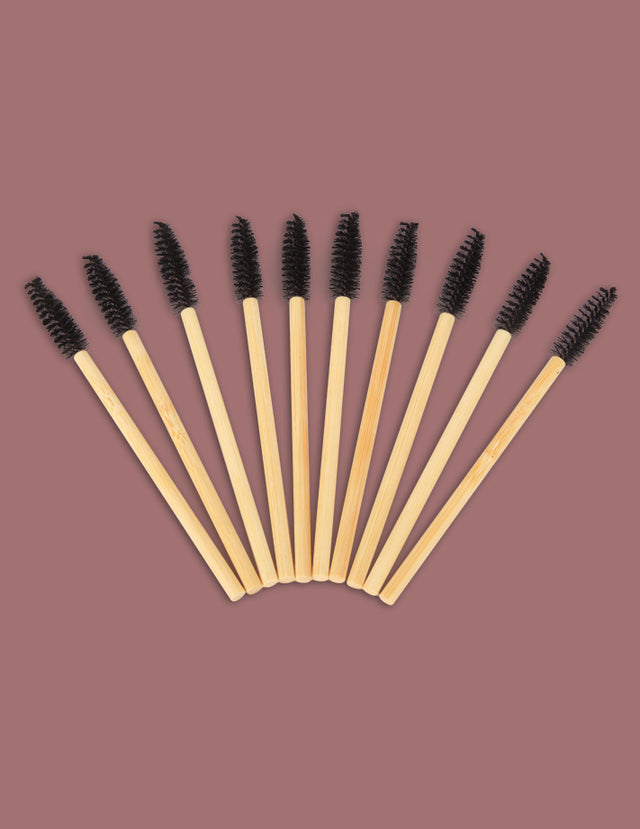 Bamboo Handle Mascara Brushes (20pk)